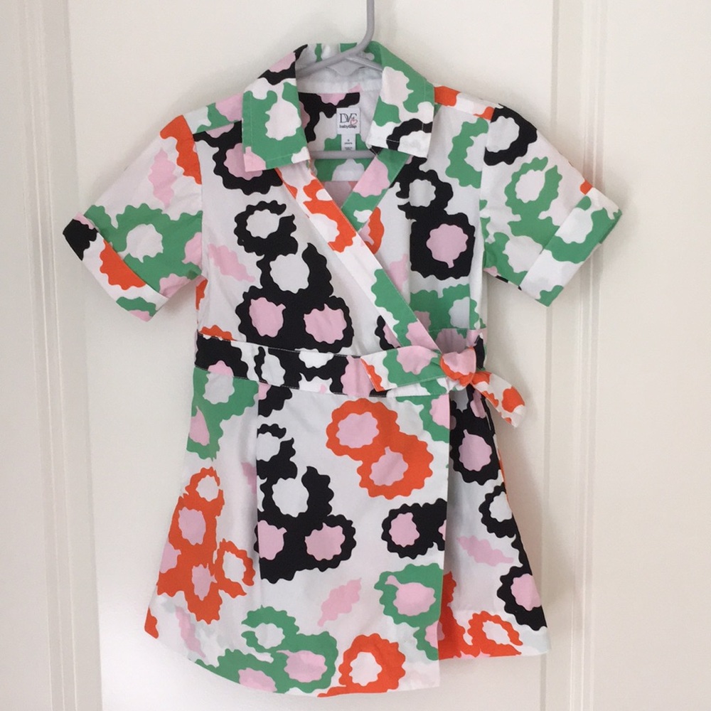 Diane von Furstenberg for Target toddler wrap dress, size 3.